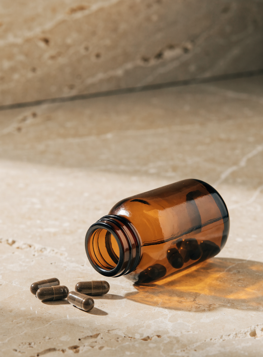 Flacone di capsule di Shilajit