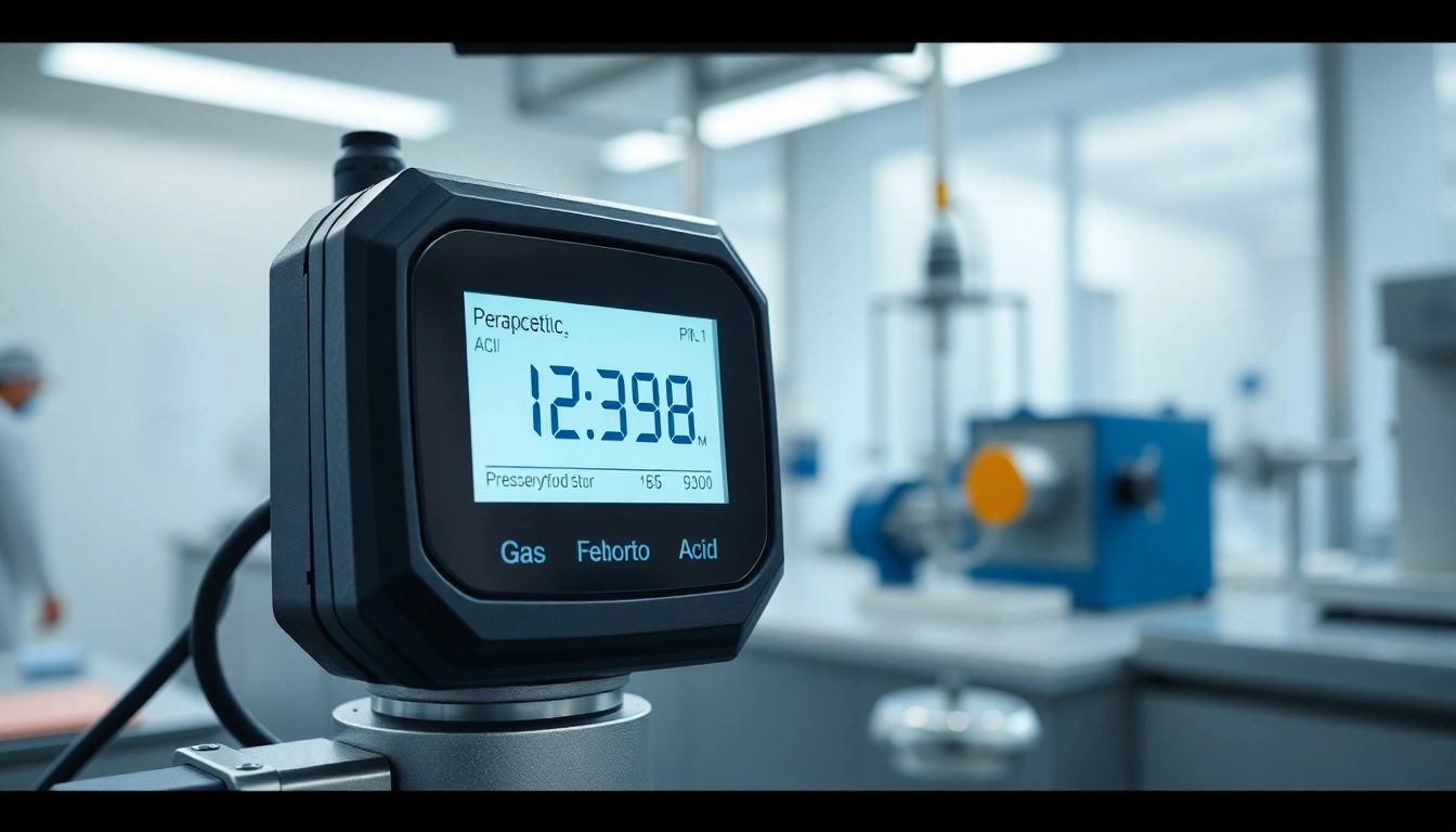 Essential Guide to Peracetic Acid Gas Detectors: Safety and Applications