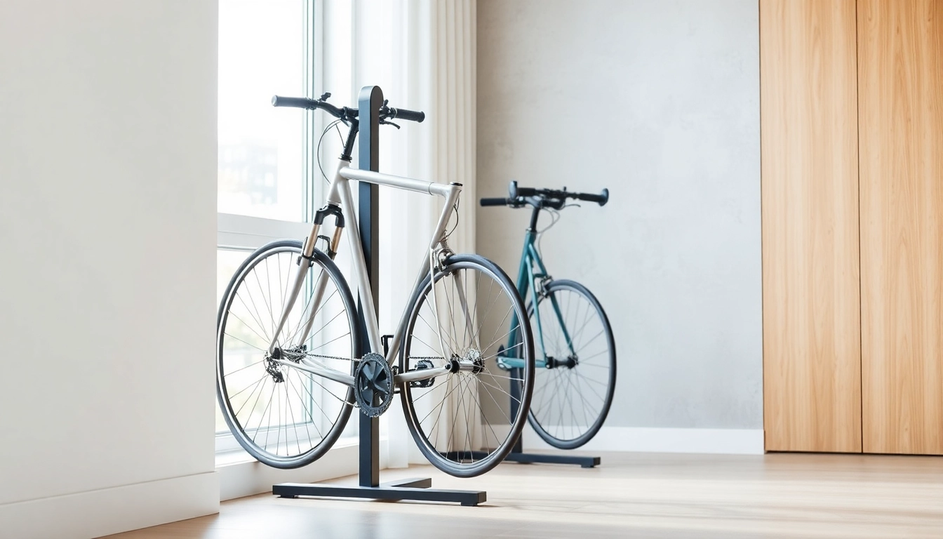 Optimize Your Space with a Space-saving Bike Rack for Modern Living